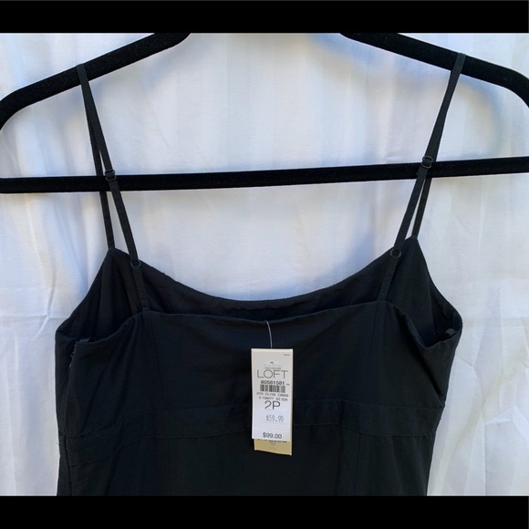 🖤Ann Taylor LOFT Black Dress | Beautiful detail🖤 - Picture 6 of 8